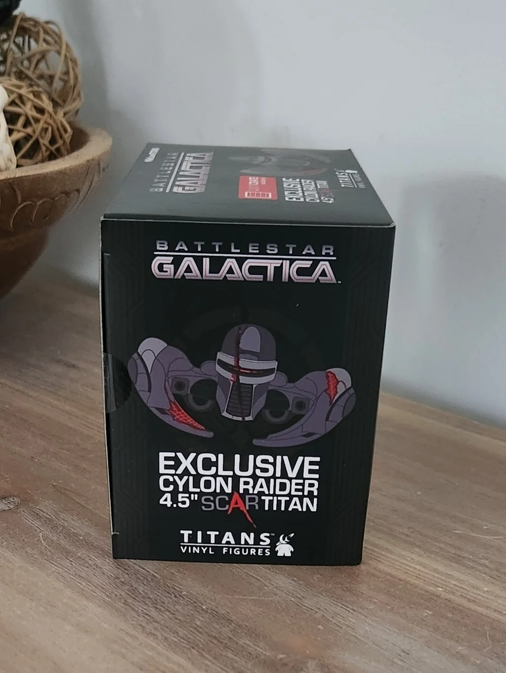 🚀 Battlestar Galactica Cylon Raider Scar TITAN 4.5